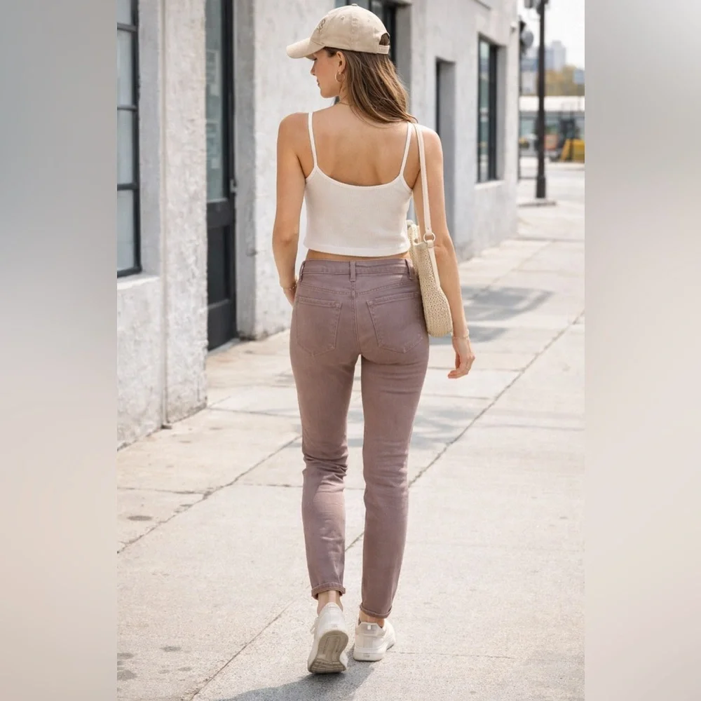 J Brand Brown Skinny Leg Denim in Portobello | Size 23 - Picture 2 of 11